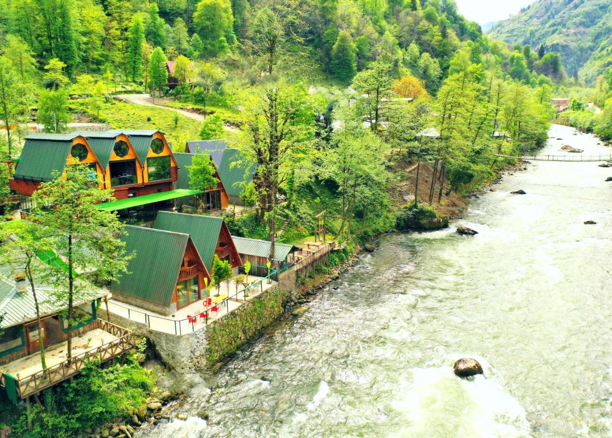 Tabiat Bungalows Otel Çamlıhemşin Exteriör bild